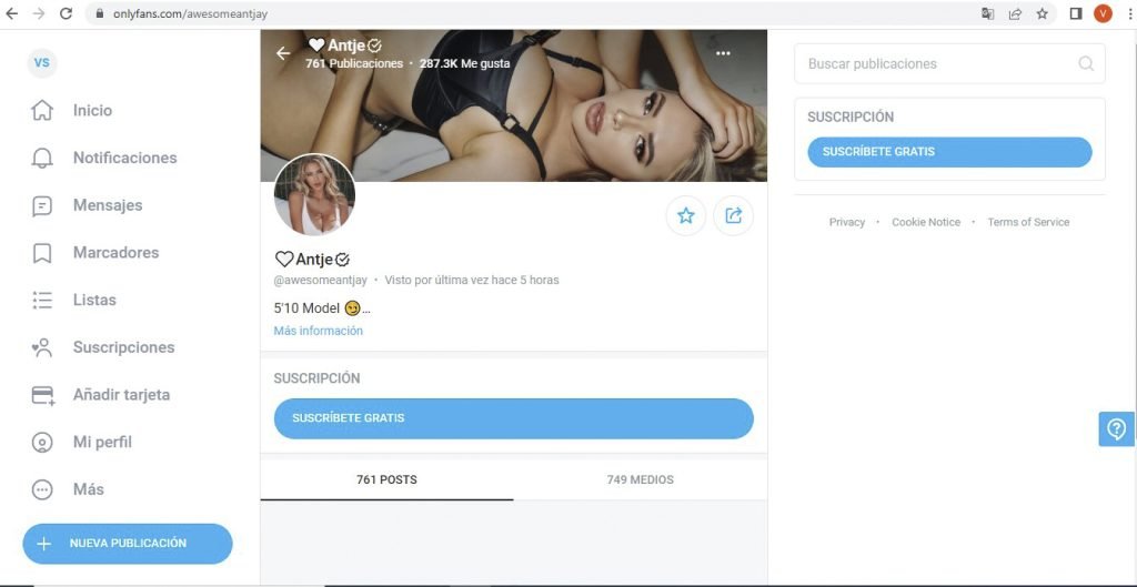 Cuál es el costo de OnlyFans